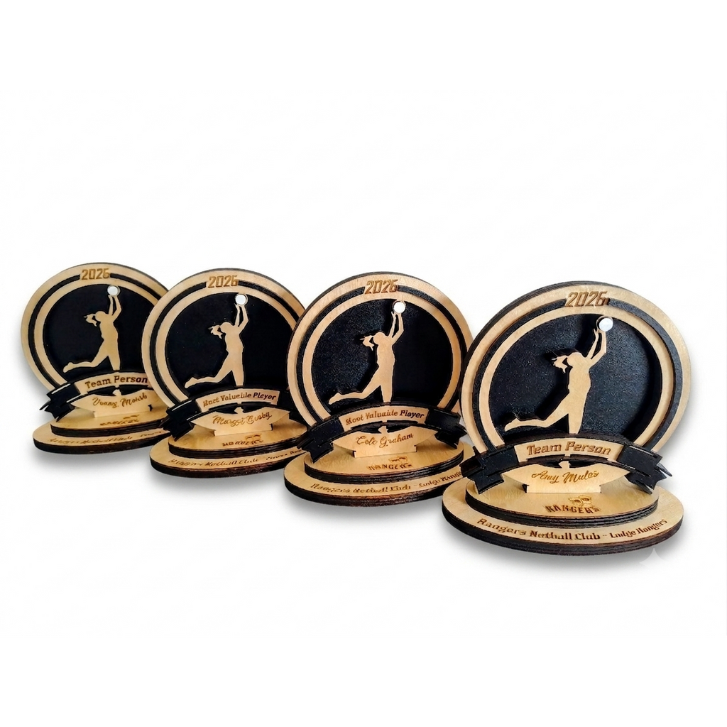 Custom Wooden Trophies