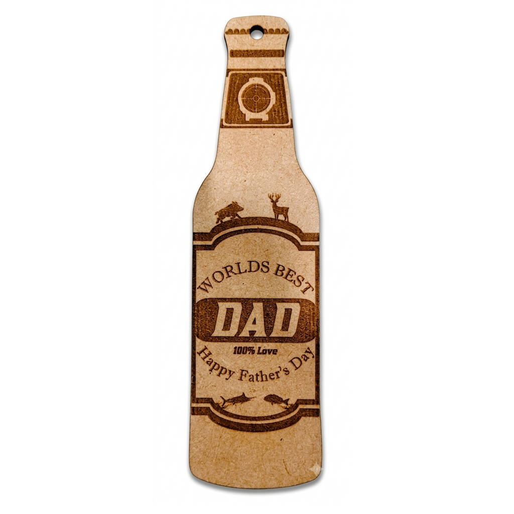 Fathers Day Wooden Bookmarks