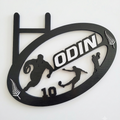 Rugby Themed Name Plaque