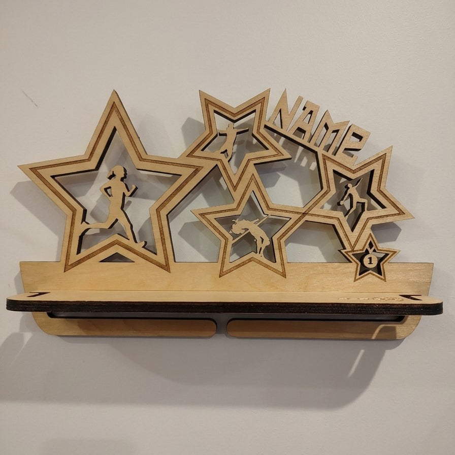 Medal and Trophy Shelf