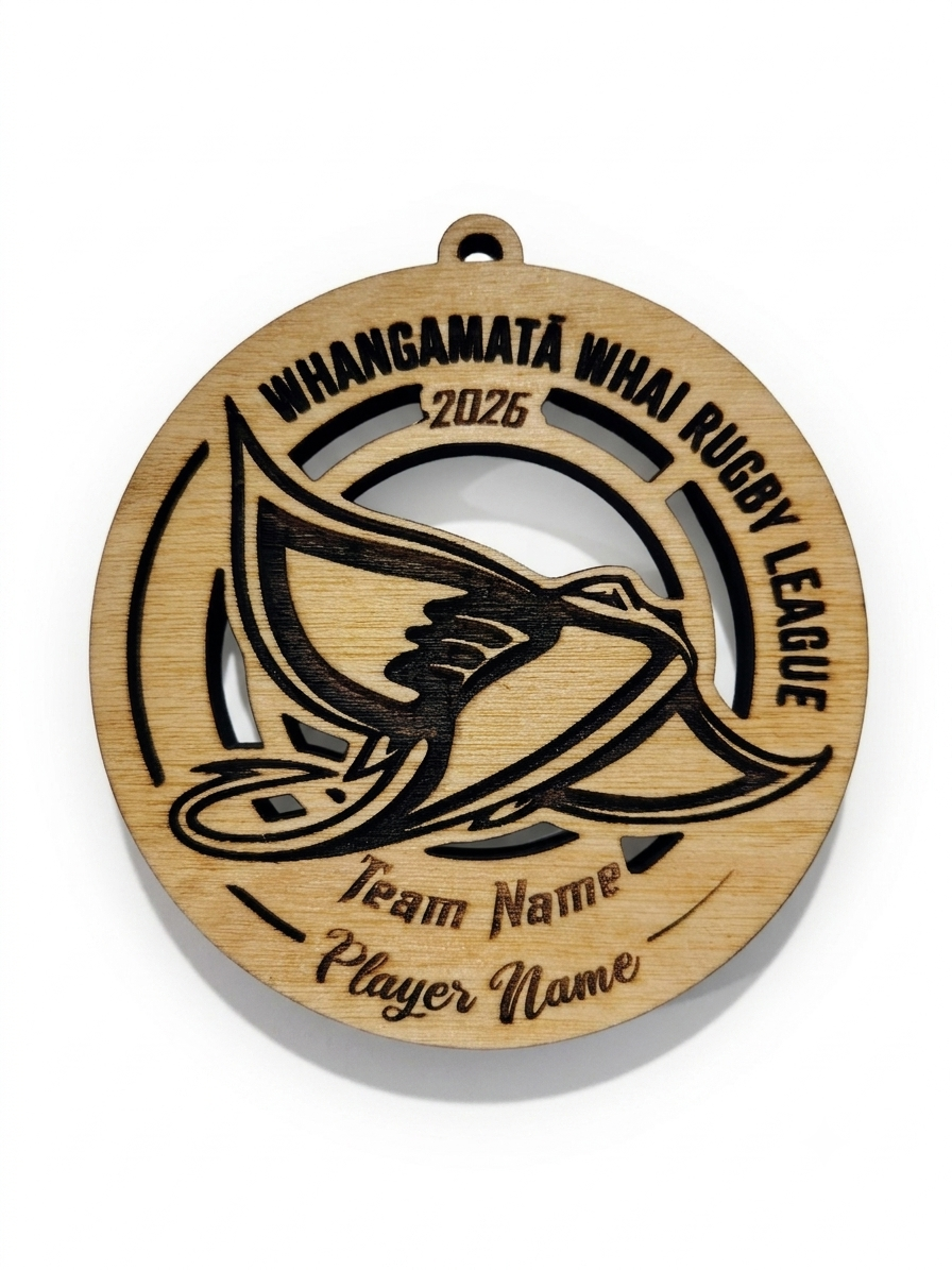 Custom Wooden Eco Medals