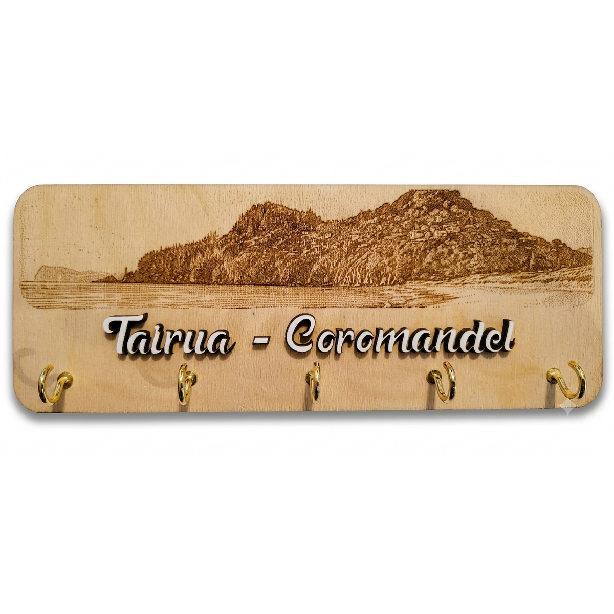 Custom Wooden Beach Themed Key Holders