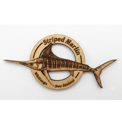 Birch Plywood Fish Magnets