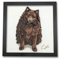 3D Layered Wood Art - Custom Dog